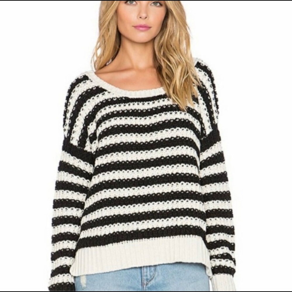 FO chunky knit sweater